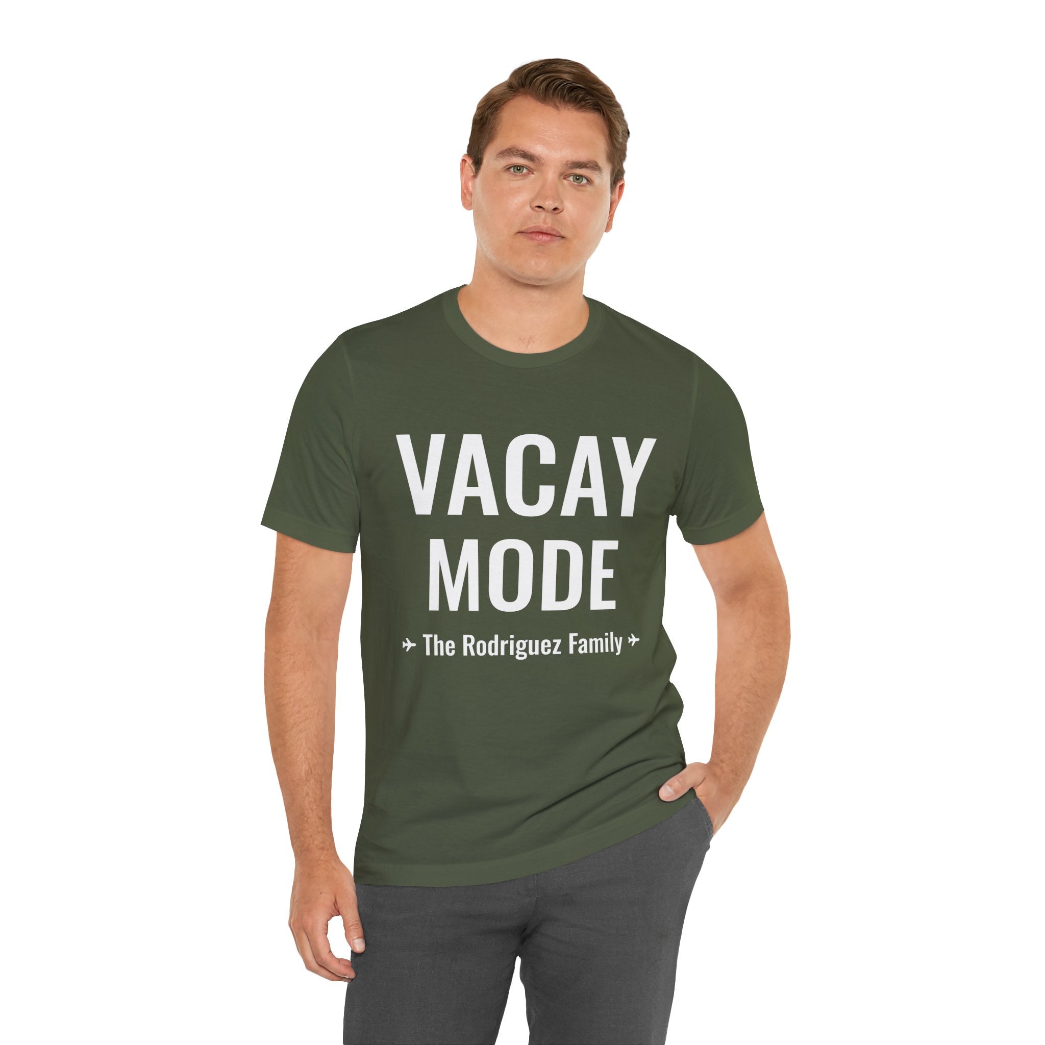 Vacay Mode Tee - Personalized Family Vacation Shirt