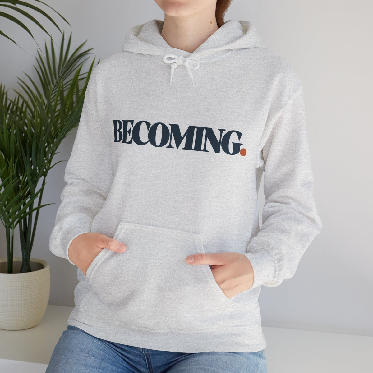BECOMING. Trust the Process Hoodie | Inspirational Unisex Graphic Sweatshirt