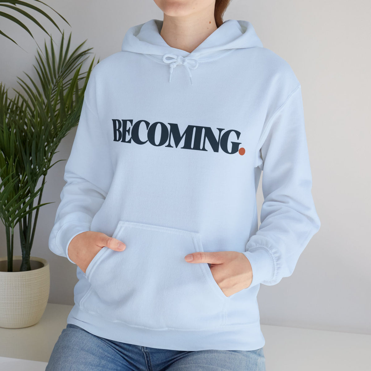 BECOMING. Trust the Process Hoodie | Inspirational Unisex Graphic Sweatshirt