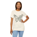 Minimalist Butterfly T-Shirt — “Bloom in Your Own Time” Inspirational Tee