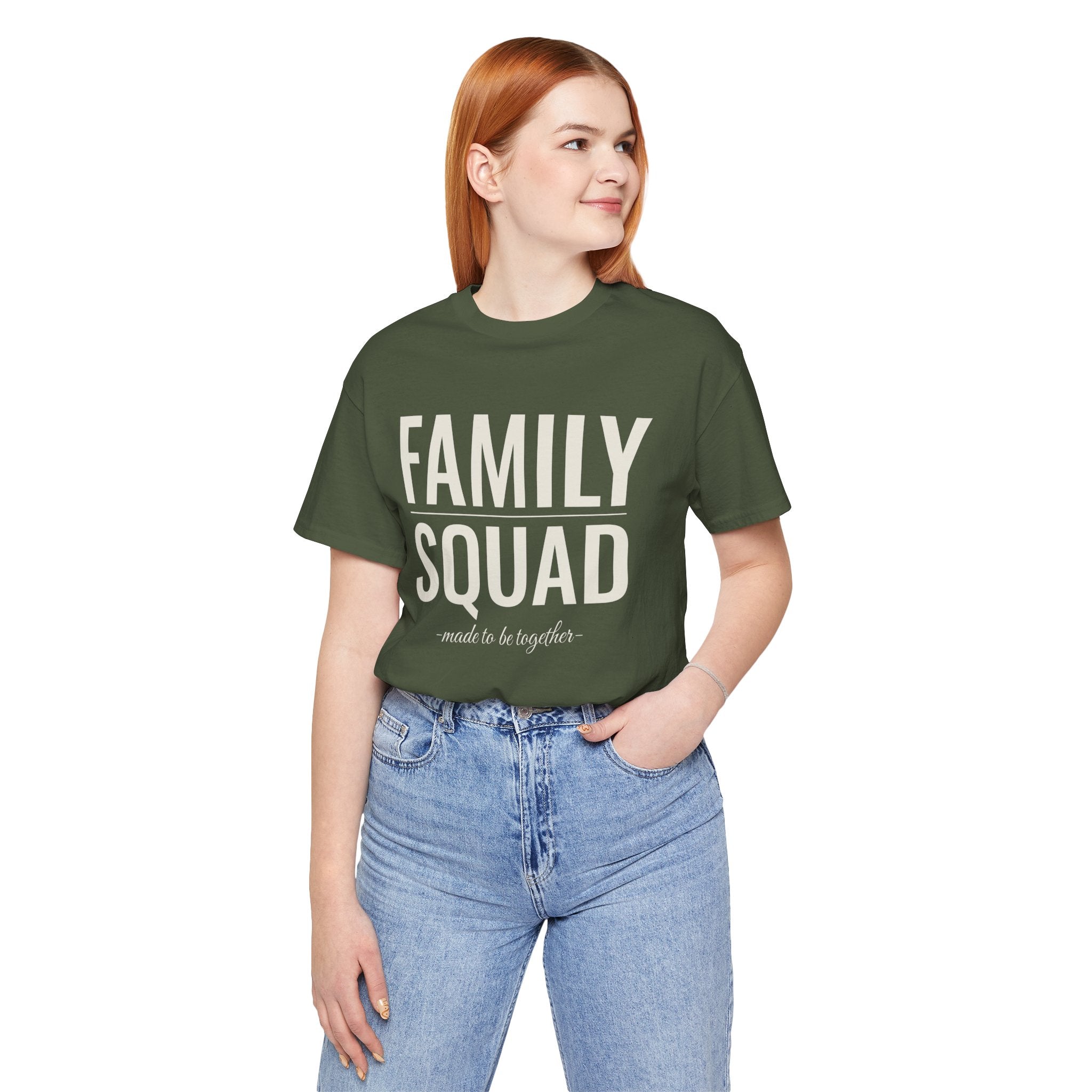 Family Squad T-Shirt – Matching Family Tee “Made to Be Together” | Casual Family Outfit
