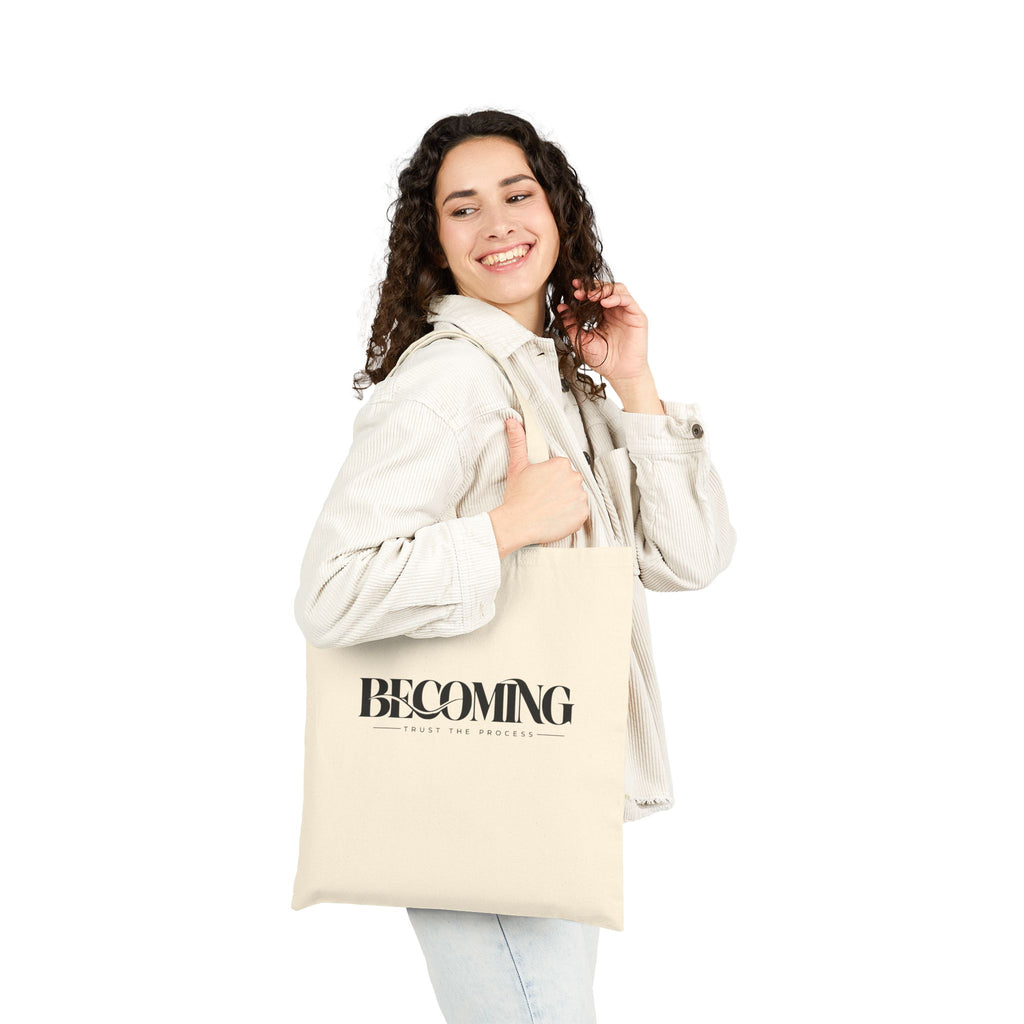 Cotton Canvas Tote Bag – Minimalist Everyday Bag