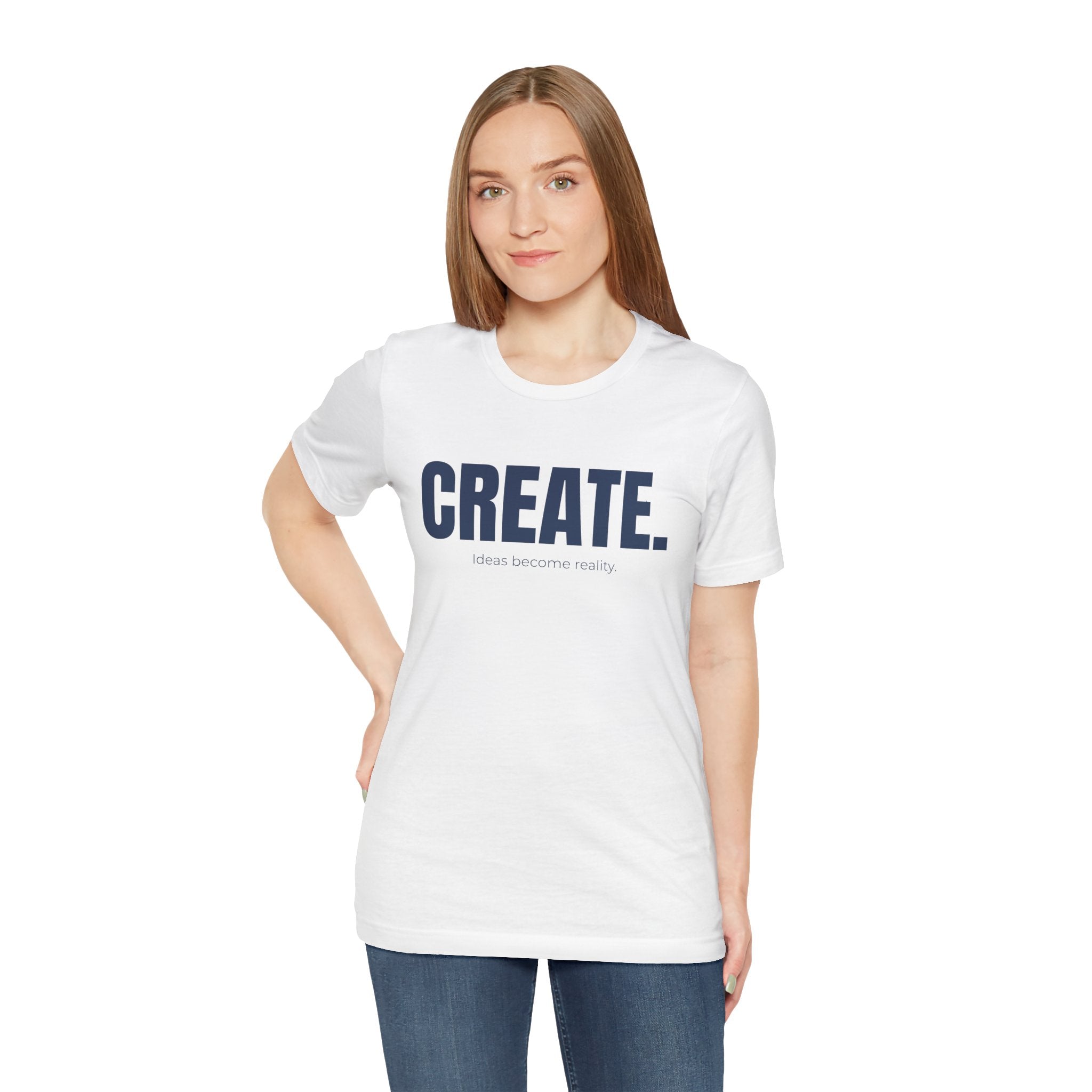 CREATE. Inspirational Graphic Tee — Motivational Creativity T-Shirt