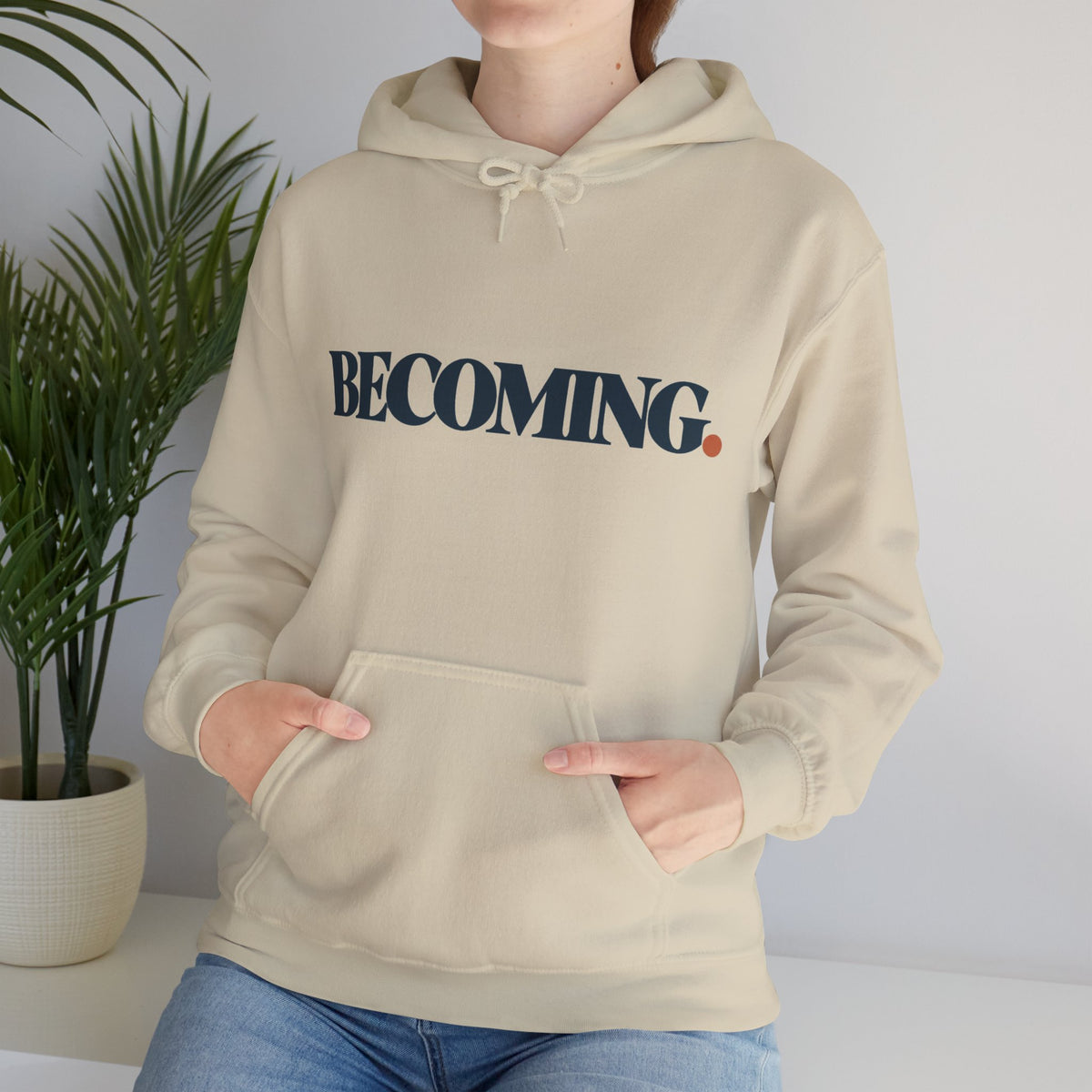 BECOMING. Trust the Process Hoodie | Inspirational Unisex Graphic Sweatshirt