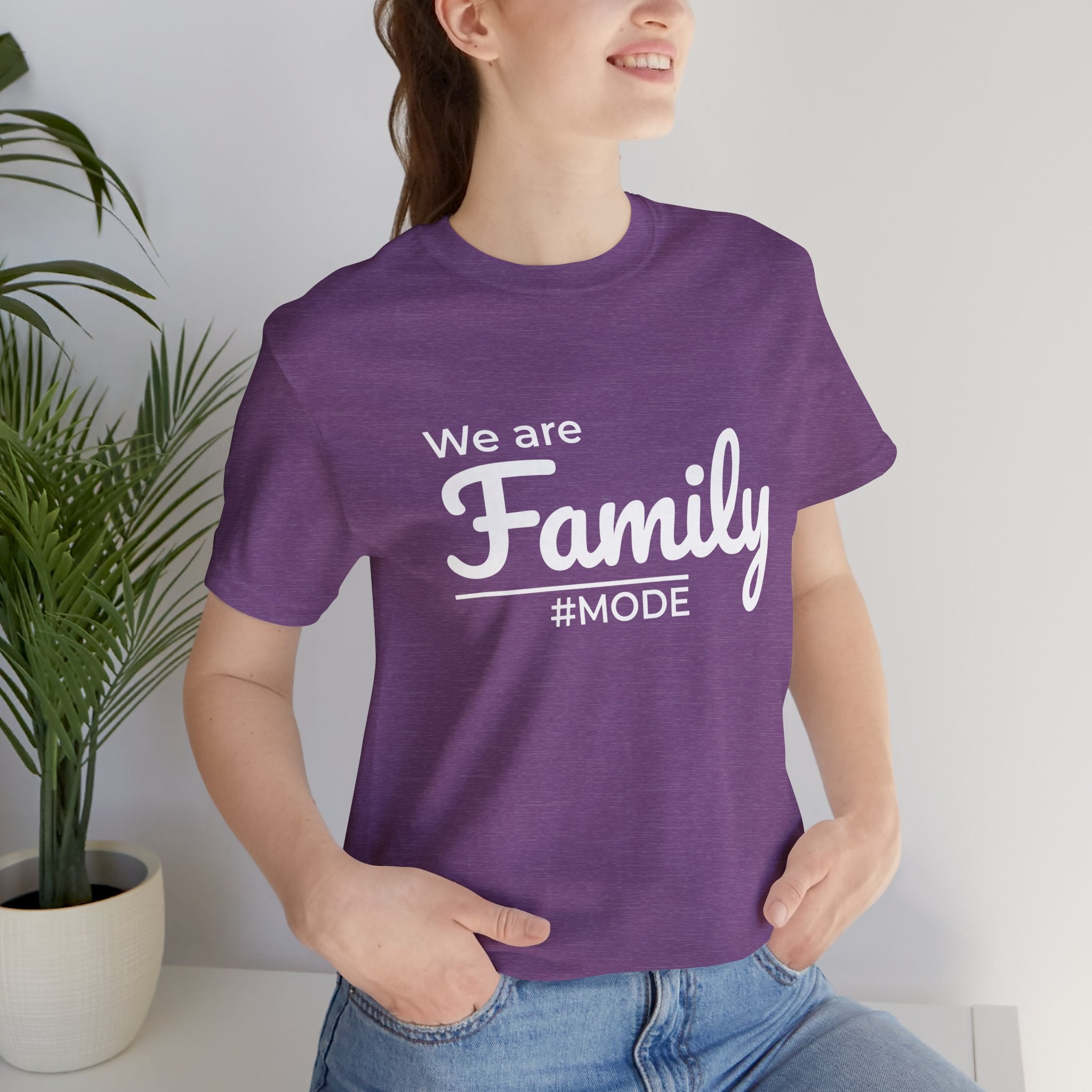 We Are Family T-Shirt – Matching Family Outfit | Minimalist Family Shirt